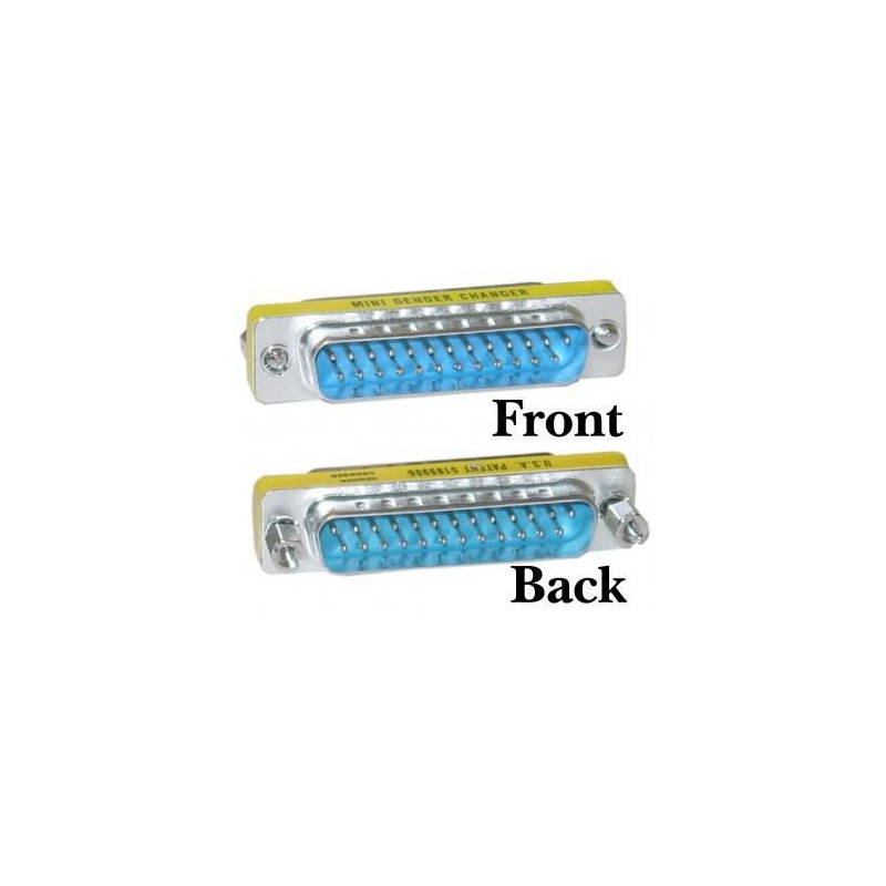 MicroConnect Mini Gender DB25 M/M